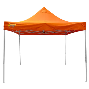 Toldo Plegable 3x3 Mt K-Pop Tela Premium Impermeable(ANARANJADO)